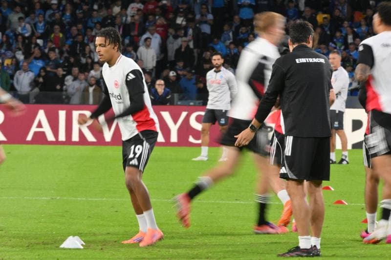 Football. UEFA Champions League. Napoli - Eintracht Frankfurt. 04.11.2025