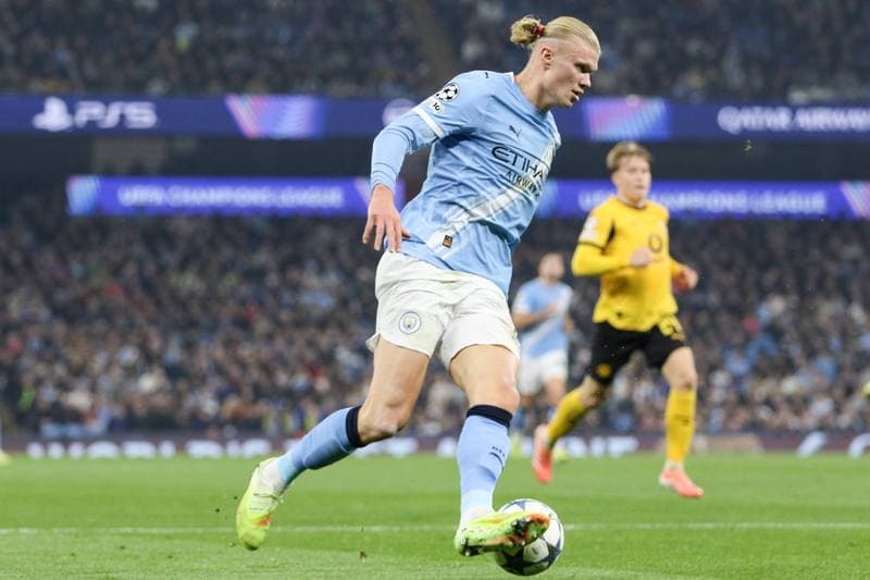 Football. UEFA Champions League. Manchester City - Borussia Dortmund. 05.11.2025