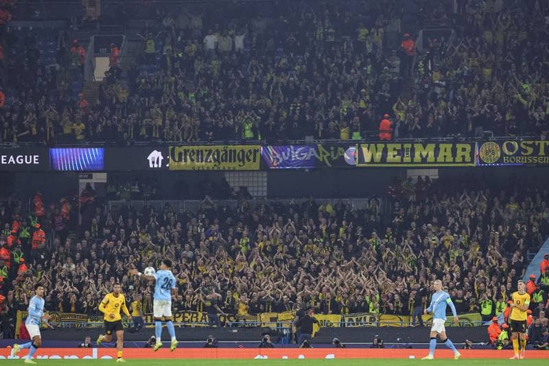 Football. UEFA Champions League. Manchester City - Borussia Dortmund. 05.11.2025