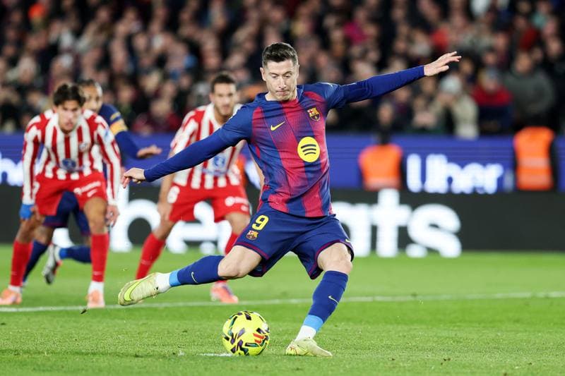 Football. La Liga. FC Barcelona - Atletico Madrid. 02.12.2025