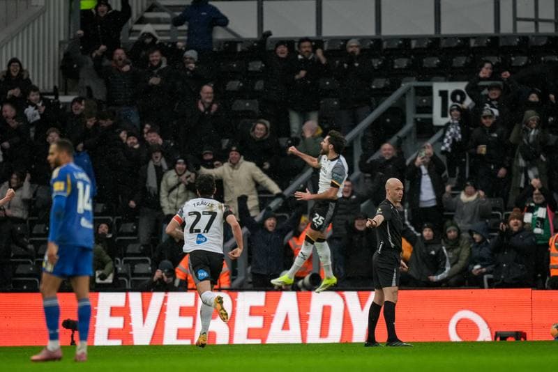 Football. Emirates FA Cup. Derby County - Leeds United. 11.01.2026