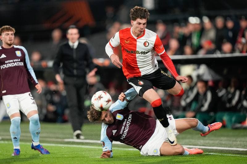 Football. Europa League. Feyenoord - Aston Villa. 02.10.2025