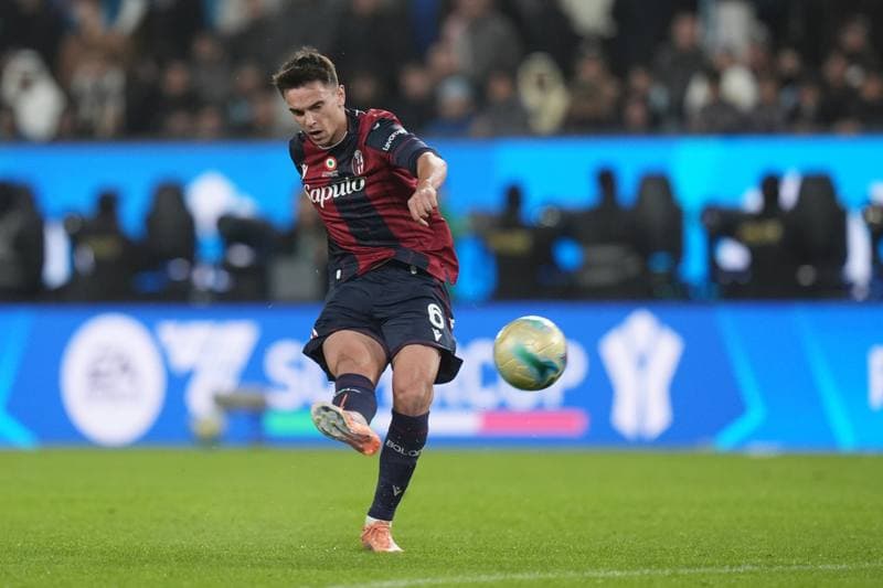 Football. EA Sports FC Supercup. Napoli - Bologna. 22.12.2025