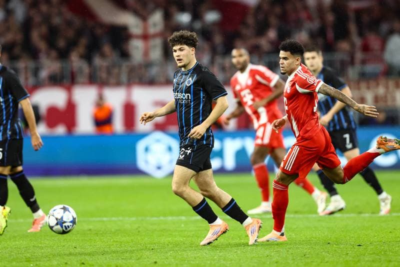 Football. UEFA Champions League. Bayern Munich - Club Brugge. 22.10.2025