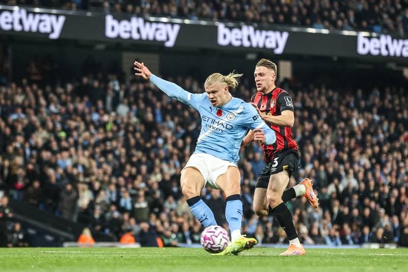 Football. Premier League. Manchester City - Bournemouth. 02.11.2025