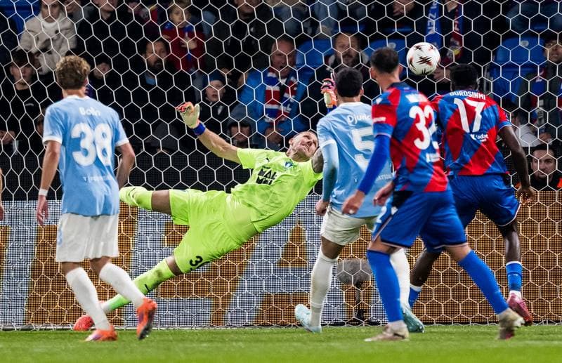 Football. UEFA Europa League. Viktoria Plzen - MalmA FF. 02.10.2025