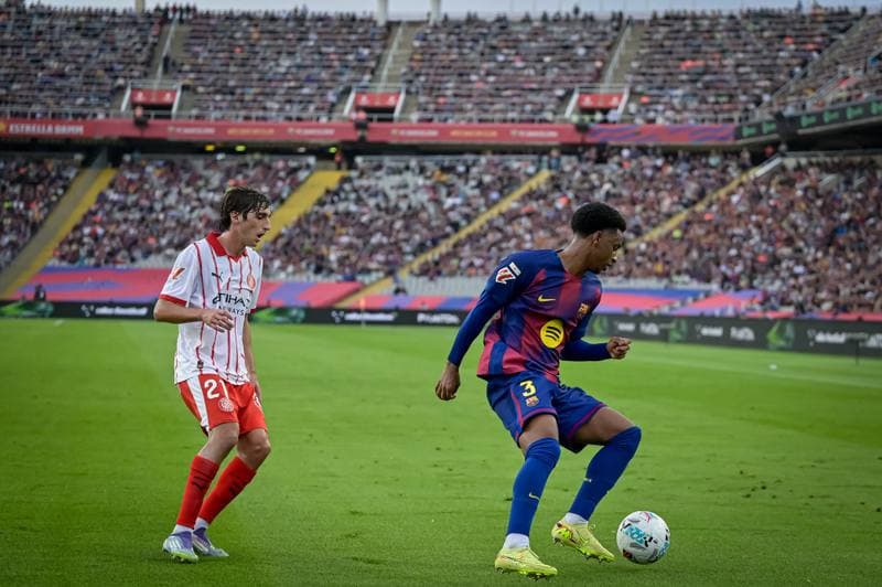Football. La Liga. FC Barcelona - Girona FC. 18.10.2025