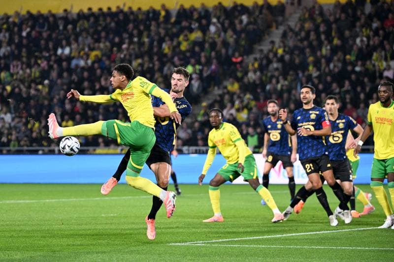 Football. Ligue 1. FC Nantes - Lille OSC. 19.10.2025