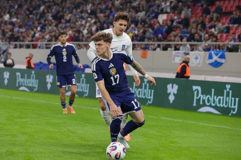 Football. 2026 FIFA World Cup Qualifiers. Greece - Scotland. 15.11.2025