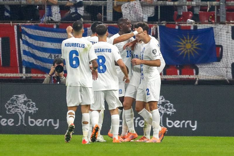 Football. 2026 FIFA World Cup Qualifiers. Greece - Scotland. 15.11.2025
