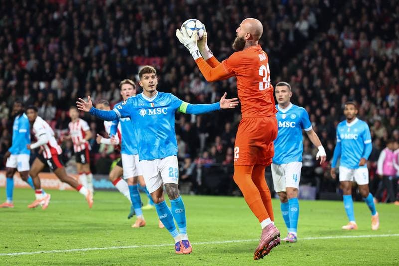 Football. UEFA Champions League. PSV Eindhoven - Napoli. 21.10.2025