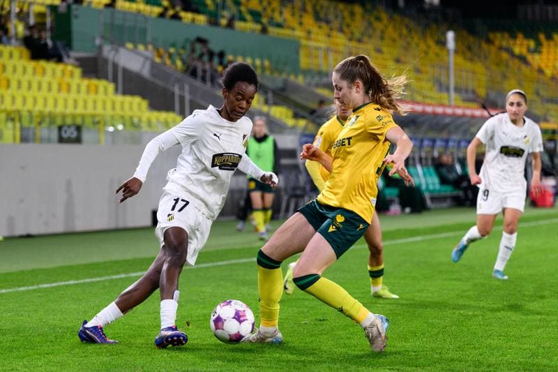 Football. UEFA Women's Europa Cup. Katowice - HAcken. 16.10.2025