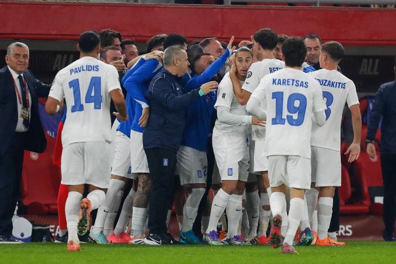 Football. 2026 FIFA World Cup Qualifiers. Greece - Scotland. 15.11.2025