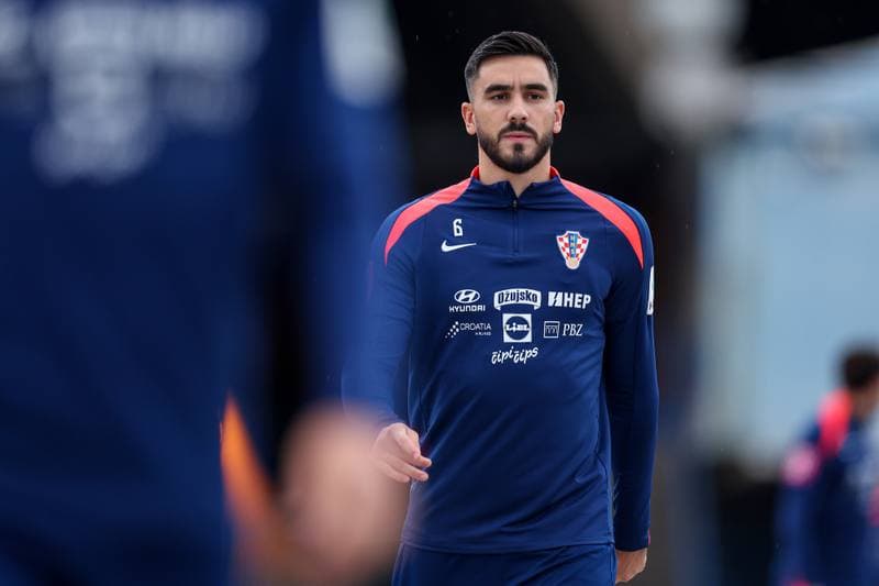 Football. Croatia. Training. 07.10.2025