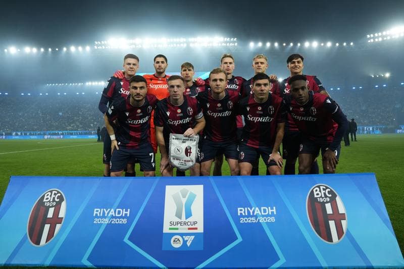Football. EA Sports FC Supercup. Napoli - Bologna. 22.12.2025