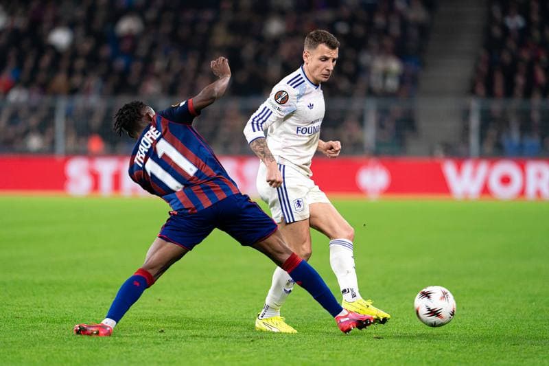 Football. UEFA Europa League. FC Basel 1893 - Aston Villa. 16.04.2026