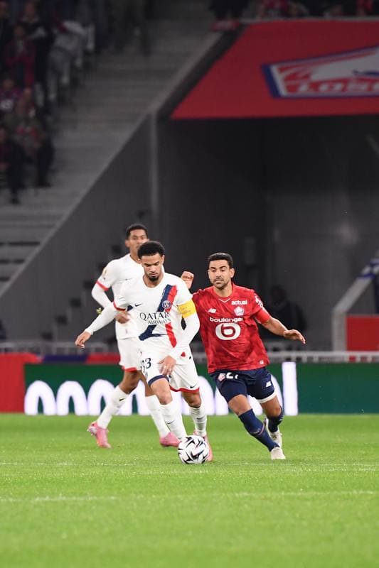Football. Ligue 1. Lille OSC - Paris Saint-Germain. 05.10.2025