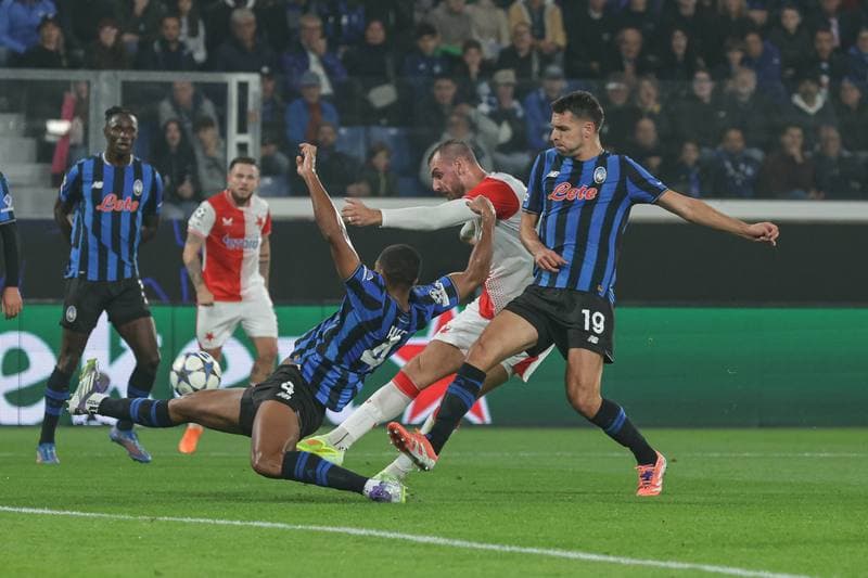 Football. UEFA Champions League. Atalanta - SK Slavia Prague. 22.10.2025