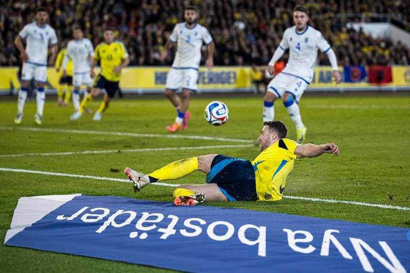 Football. FIFA World Cup Qualifier. Sweden - Kosovo. 13.10.2025