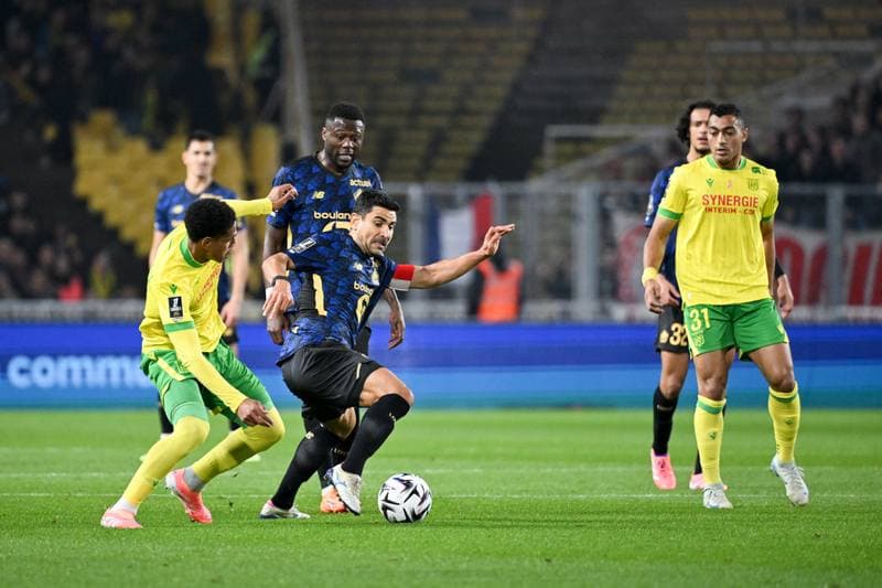 Football. Ligue 1. FC Nantes - Lille OSC. 19.10.2025