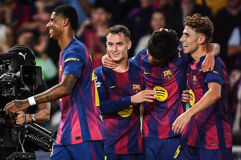 Football. UEFA Champions League. FC Barcelona - Olympiacos. 21.10.2025