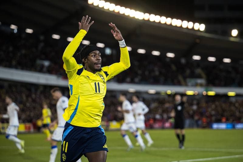 Football. FIFA World Cup Qualifier. Sweden - Kosovo. 13.10.2025