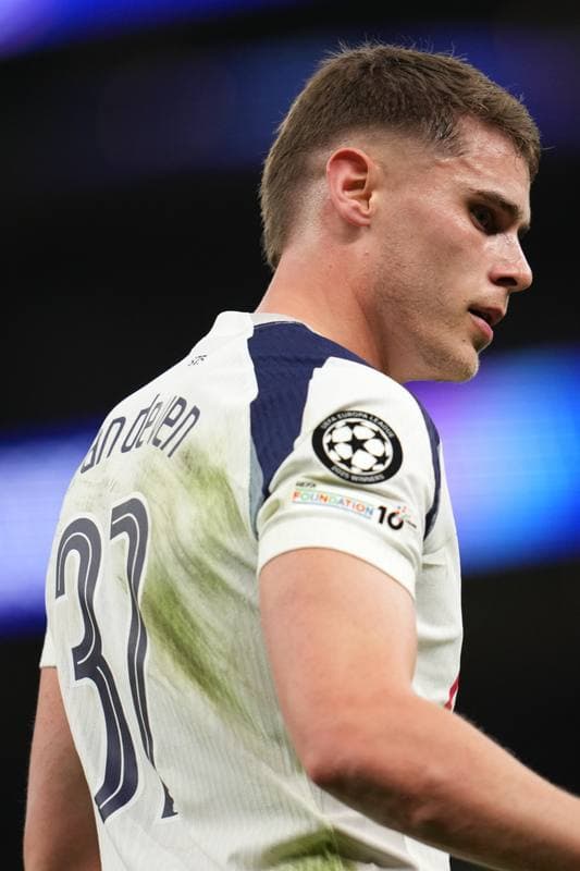 Football. UEFA Champions League. Tottenham Hotspur - Slavia Prague. 09.12.2025