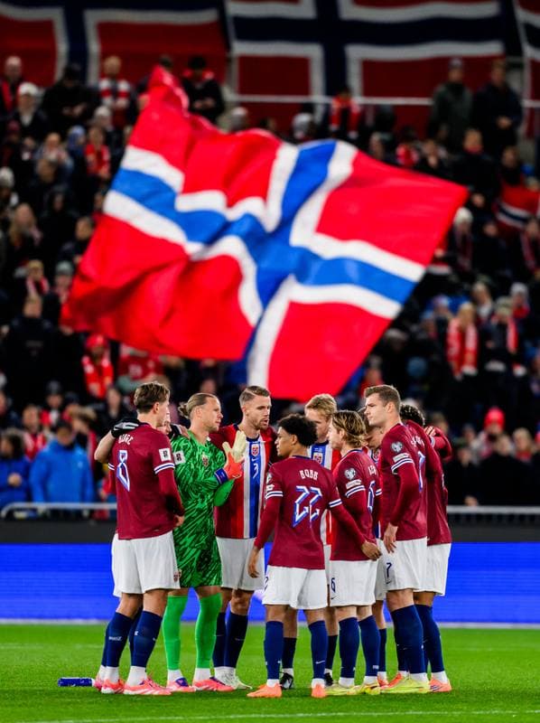 Football. FIFA World Cup Qualifier. Norway - Estonia. 13.11.2025