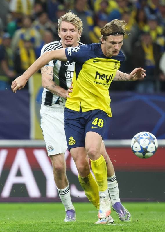 Football. UEFA Champions League. Royale Union Saint-Gilloise - Newcastle United. 01.10.2025