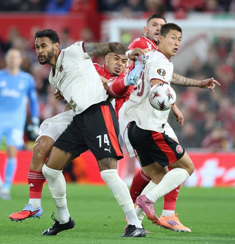 Football. UEFA Europa League. Nottingham Forest - FC Midtjylland. 02.10.2025