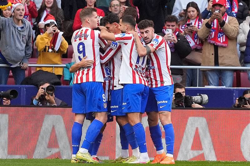 Football. La Liga. Atletico Madrid - Valencia CF. 13.12.2025