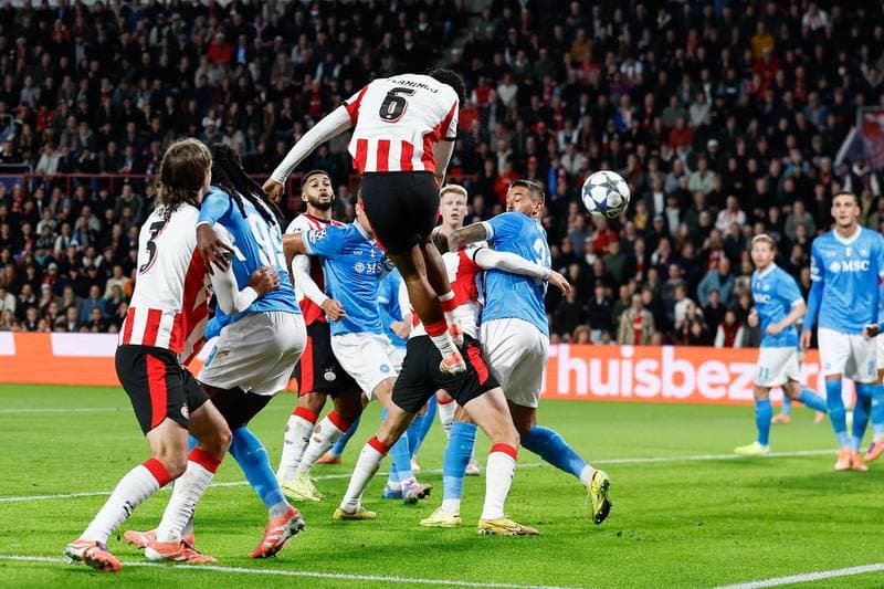 Football. UEFA Champions League. PSV Eindhoven - Napoli. 21.10.2025
