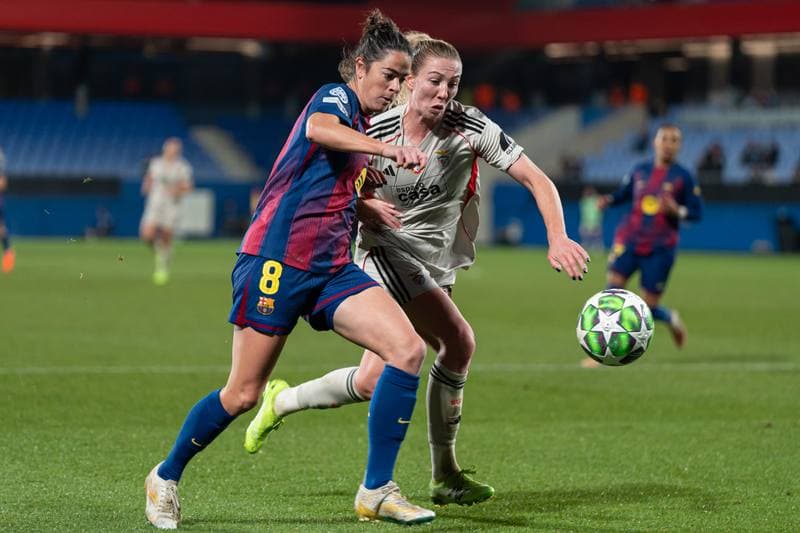 Football. UEFA Women's Champions League. FC Barcelona - SL Benfica. 14.03.2026