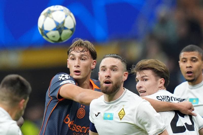 Football. UEFA Champions League. Inter - Kairat Almaty. 05.11.2025
