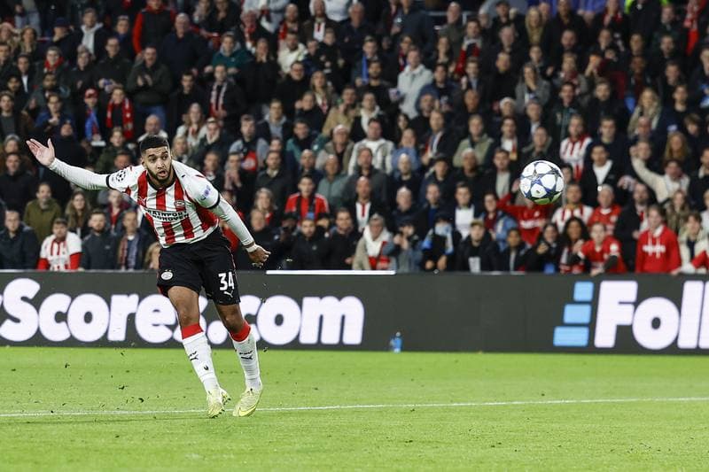 Football. UEFA Champions League. PSV Eindhoven - Napoli. 21.10.2025