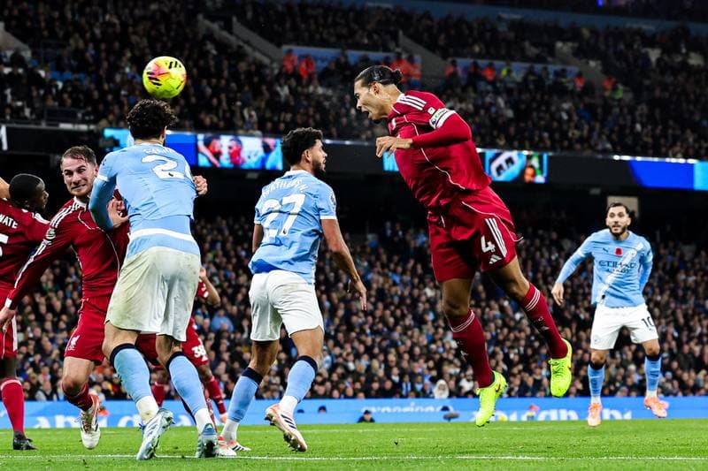 Football. Premier League. Manchester City - Liverpool. 09.11.2025