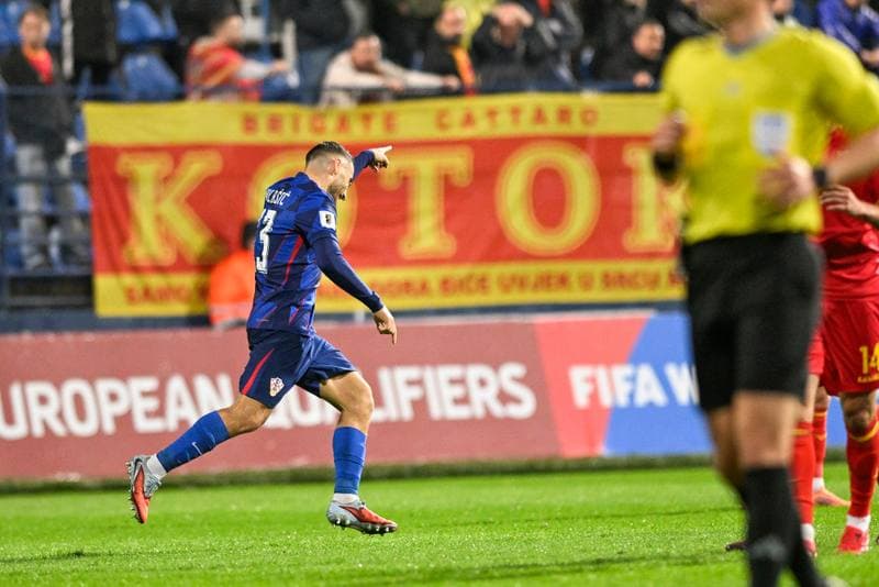Football. FIFA World Cup Qualifiers. Montenegro - Croatia. 17.11.2025
