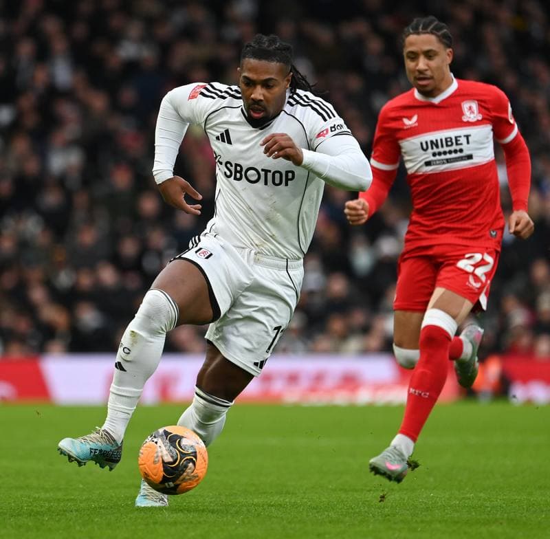Football. Emirates FA Cup. Fulham - Middlesbrough. 10.01.2026