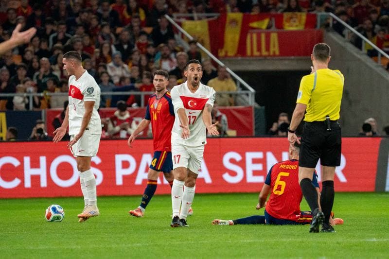 Football. UEFA World Cup Qualifiers. Spain - Turkey. 16.11.2025