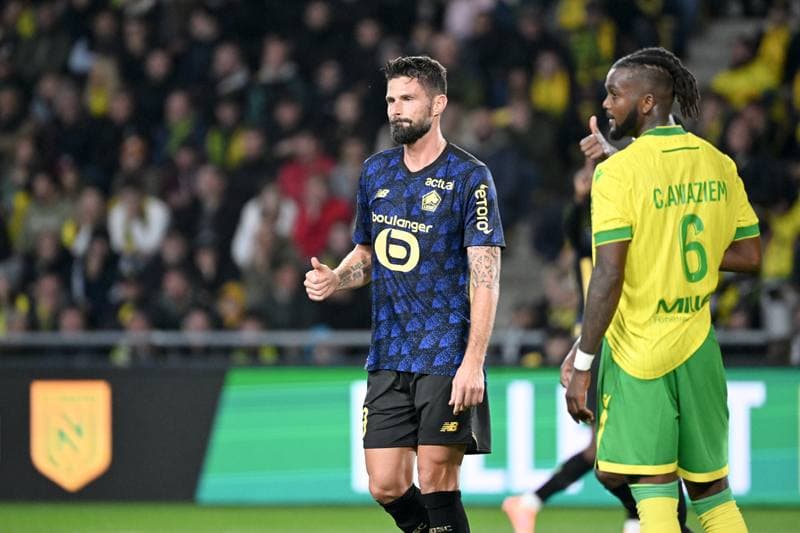 Football. Ligue 1. FC Nantes - Lille OSC. 19.10.2025