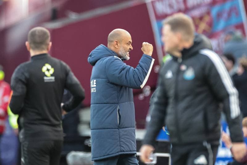 Football. Premier League. West Ham United - Newcastle United. 02.11.2025