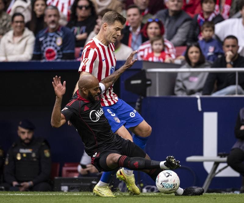 Football. LaLiga. Atletico Madrid - Sevilla. 01.11.2025