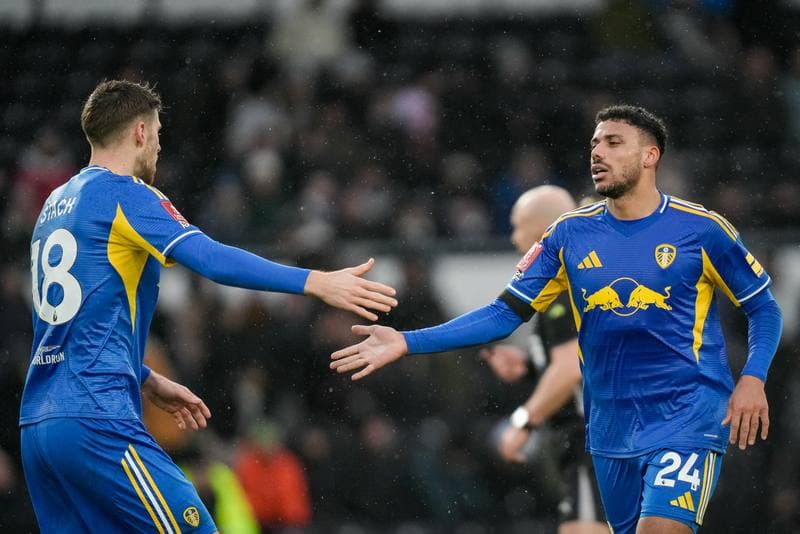 Football. Emirates FA Cup. Derby County - Leeds United. 11.01.2026