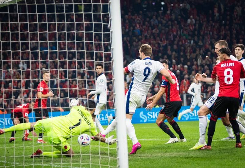 Football. UEFA European Championship. Albania - England. 08.09.2025