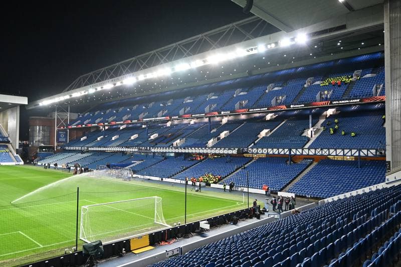 Football. UEFA Europa League. Rangers - A.S. Roma. 06.11.2025