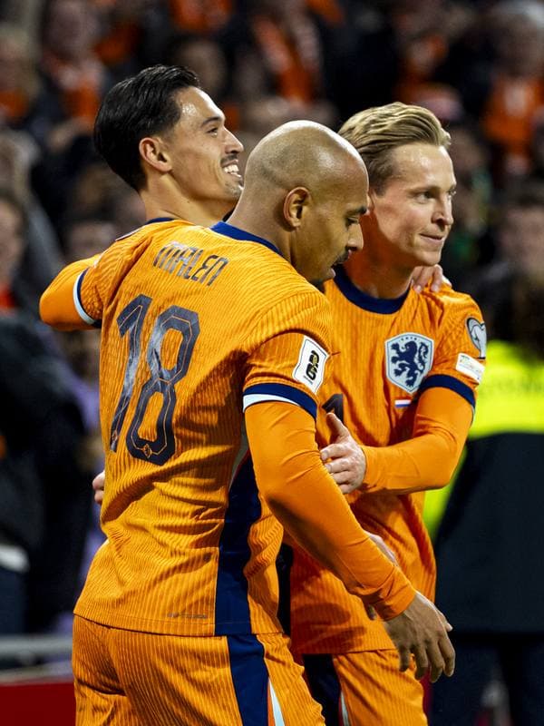 Football. FIFA World Cup Qualifiers. Netherlands - Lithuania. 17.11.2025