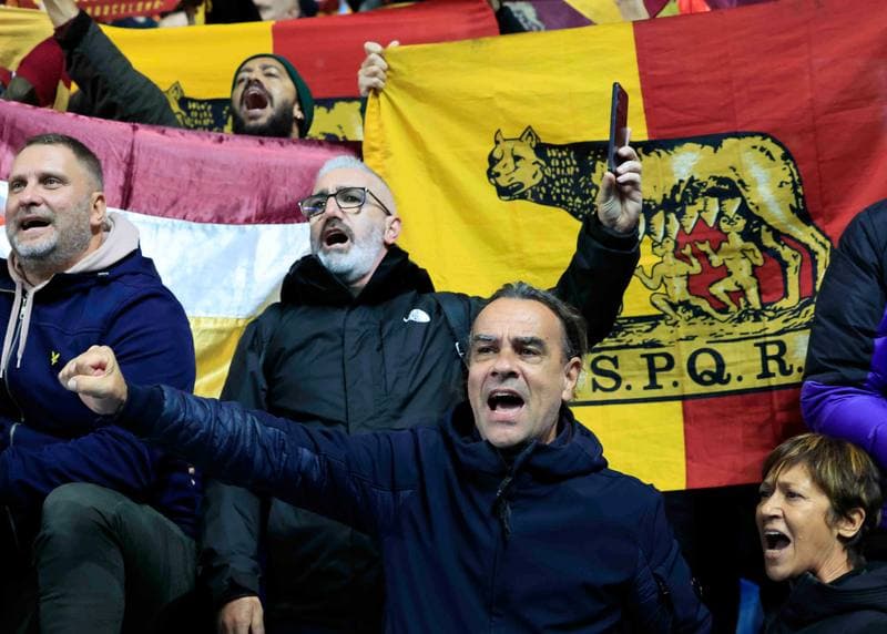 Football. UEFA Europa League. Rangers - A.S. Roma. 06.11.2025