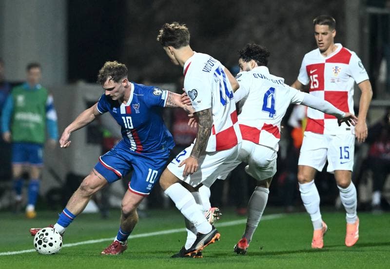 Football. FIFA World Cup Qualifiers. Croatia - Faroe Islands. 14.11.2025