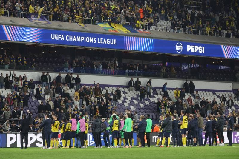 Football. UEFA Champions League. Royale Union Saint-Gilloise - Newcastle United. 01.10.2025