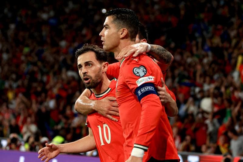 Football. FIFA World Cup Qualifiers. Portugal - Hungary. 14.10.2025
